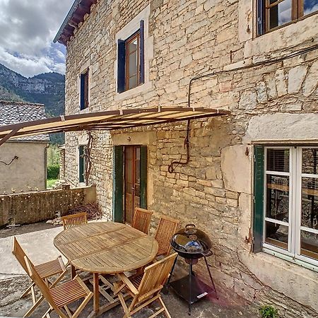 Gorges Du Tarn Gite En Pierres Avec Terrasse Quezac  Buitenkant foto